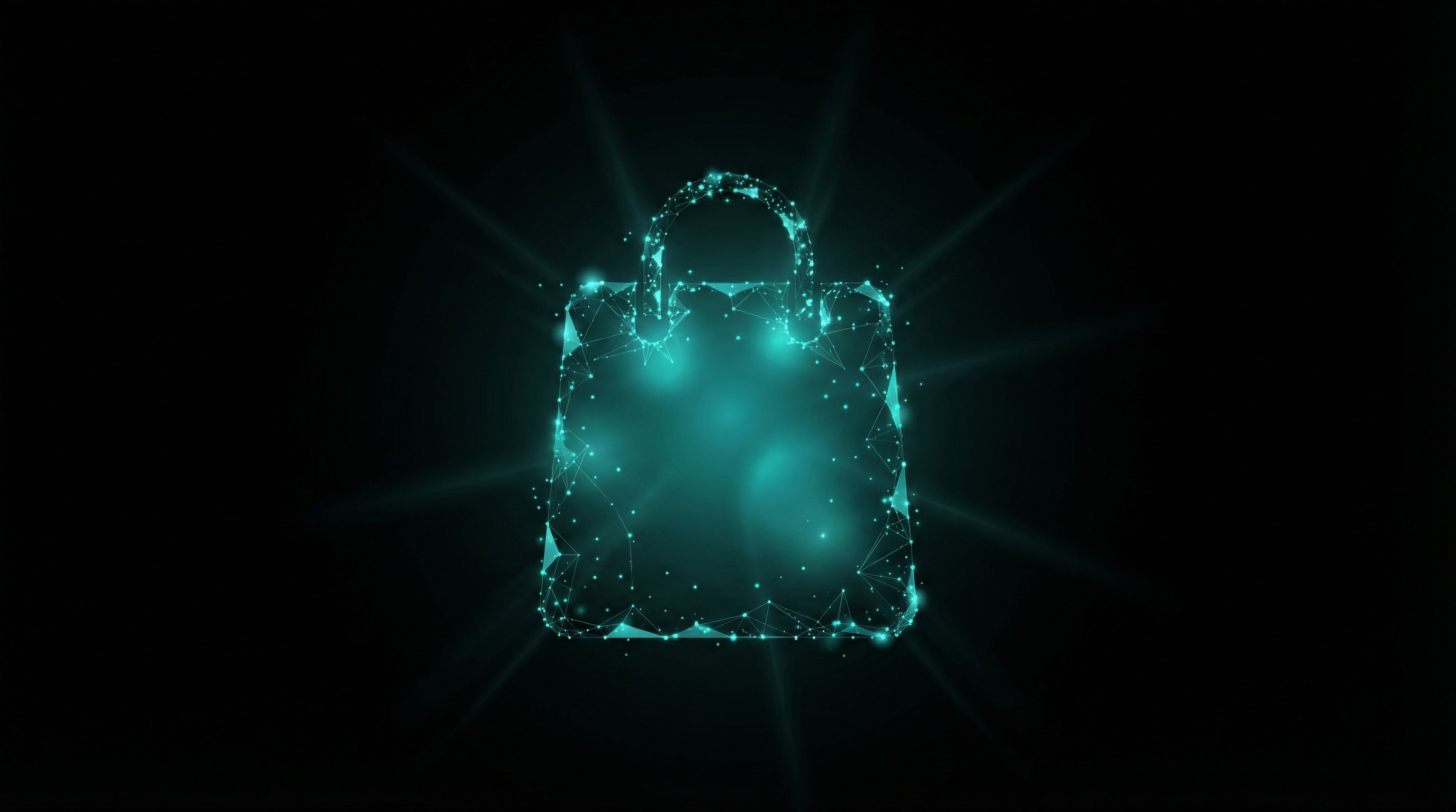 Abstract illustration of commerce and conversion through social shopping